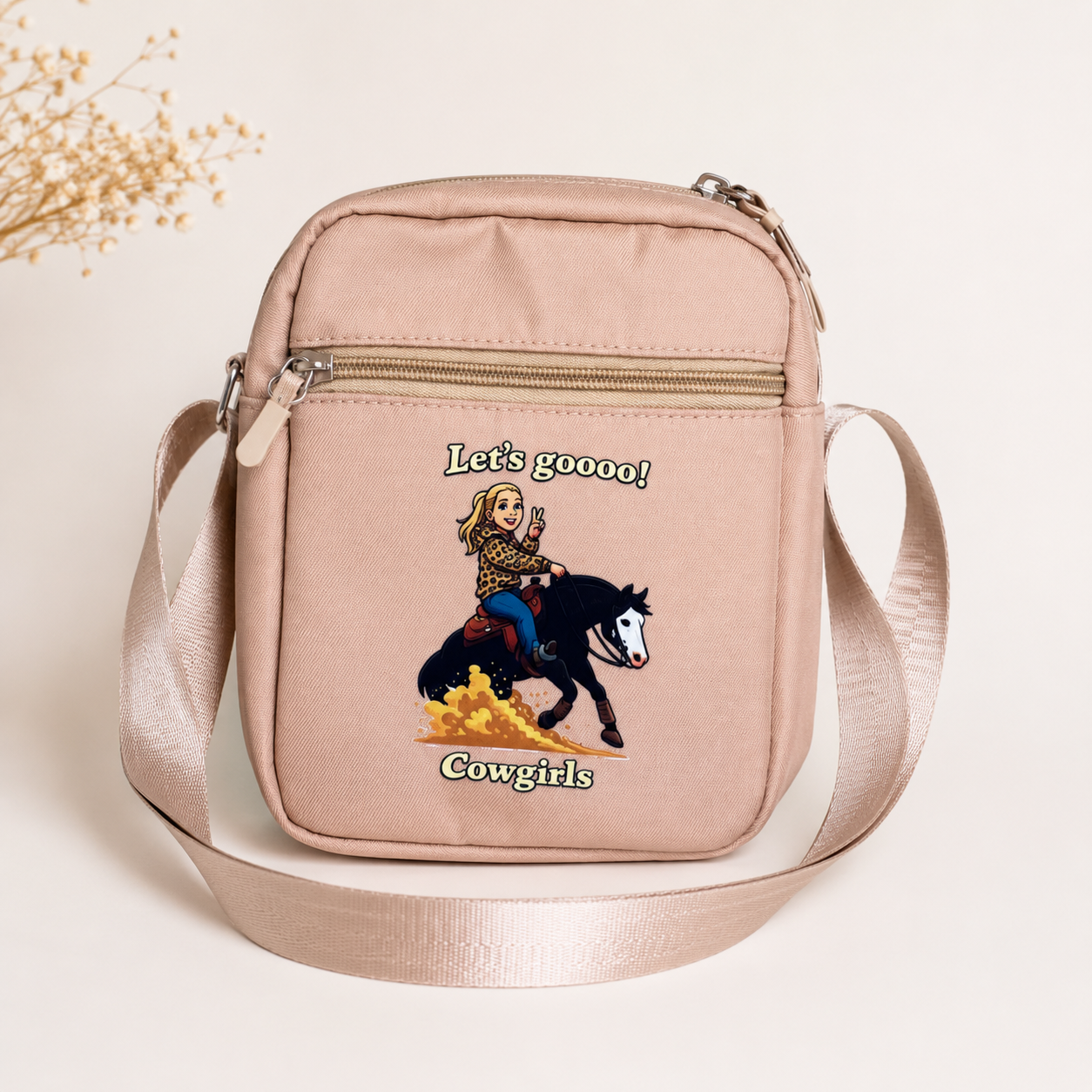 Cowgirls tasje